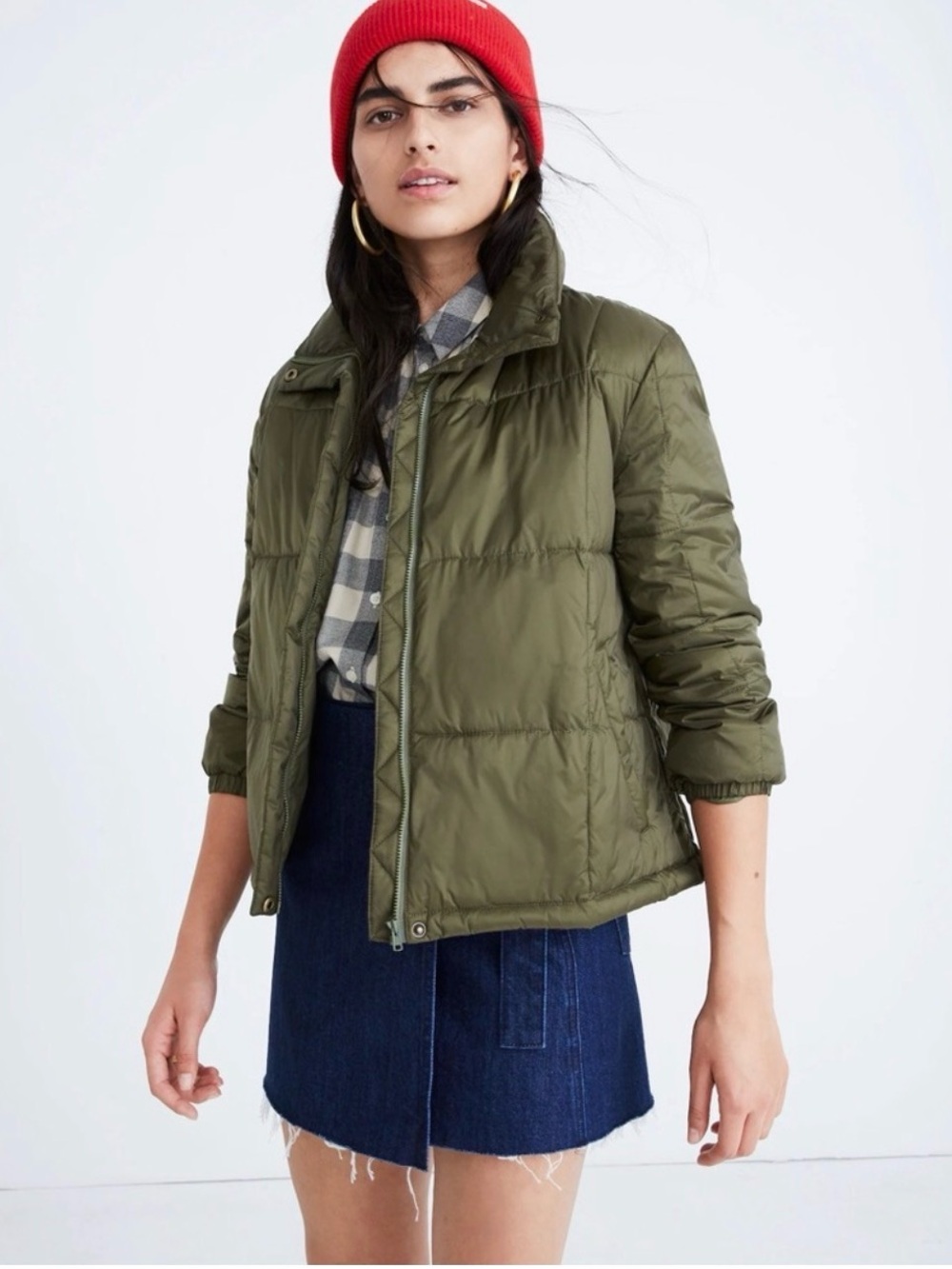 Madewell Travel Buddy Packable Puffer size Xs